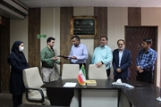 برگزاری جلسه آیین معارفه  مسئول هوشمند سازی دولت الکترونیک مرکز آموزشی درمانی خلیلی   .