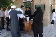 برگزاری پر شور اربعین حسینی با توزیع شربت نذری در بیمارستان خلیلی