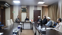 هم اندیشی  سرپرست مدیریت بیمارستان خلیلی  با مسئولان  سلامت معنوی دانشگاه علوم پزشکی شیراز