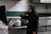 بازدید سرپرست مدیریت بیمارستان خلیلی از واحد تغذیه 