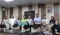 تجلیل از وجدان‌های بیدار؛ دورهمی صمیمی کارکنان خلیلی با مدیر بیمارستان به مناسبت روز کارگر