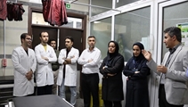 هم‌اندیشی مسئولان بیمارستان خلیلی با دانشجویان در بازدید از اورژانس