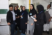  انجام واک‌راند مدیریتی آشپزخانه در مرکز آموزشی درمانی خلیلی 